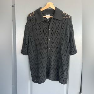 Urban Outfitters See Through Button Up